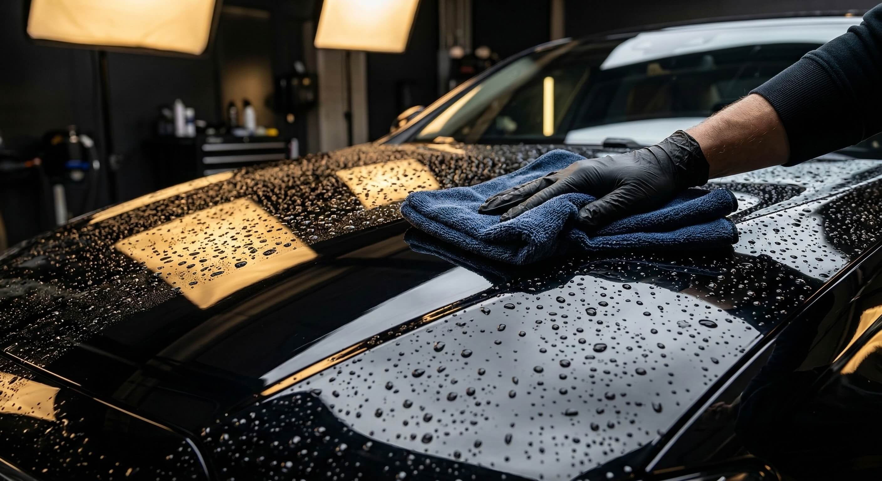 査定前の洗車と車内清掃